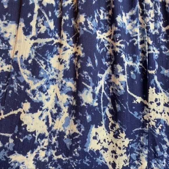 Nwts Cato Blue & White Maxi Skirt - Picture 3 of 6